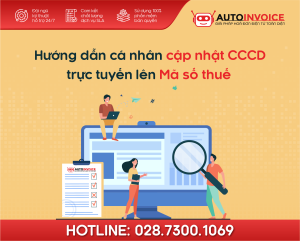 Hướng dẫn cá nhân cập nhật CCCD trực tuyến lên Mã số thuế